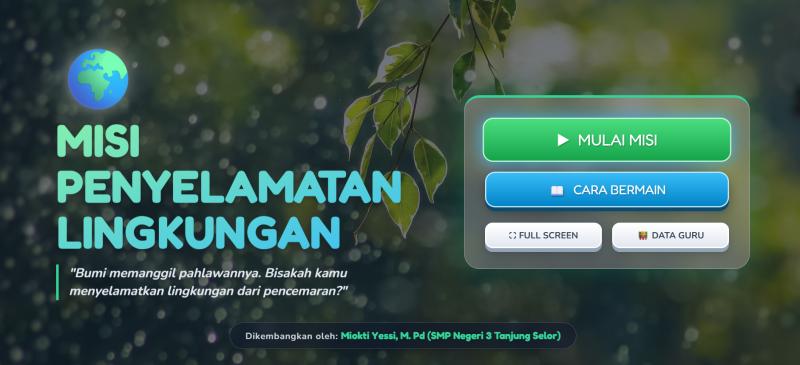 Game Edukatif Pencemaran Lingkungan
