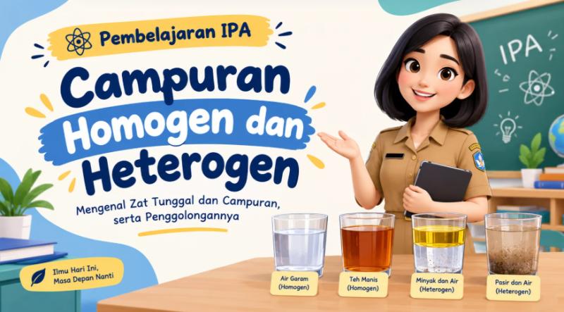 Campuran Homogen dan Heterogen