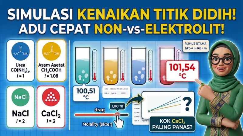 SIMULASI KENAIKAN TITIK DIDIH LARUTAN