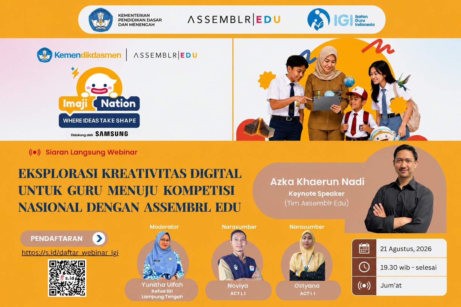Eksplorasi Kreativitas Digital untuk Guru Menuju Kompetisi Nasional Coding Visual dengan Assemblr EDU