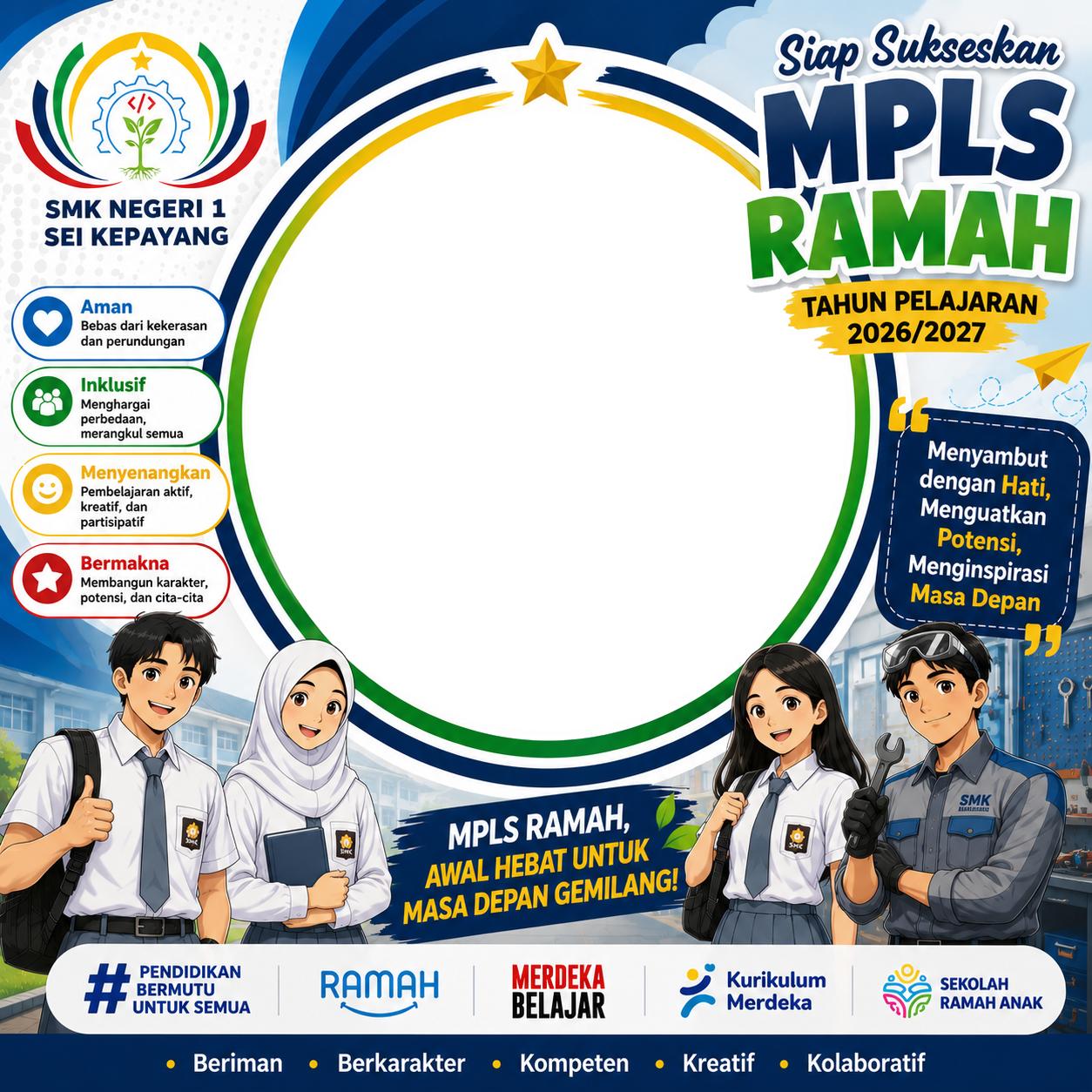 Siap Sukseskan MPLS Ramah - Background 2026-07-12 13:08:53