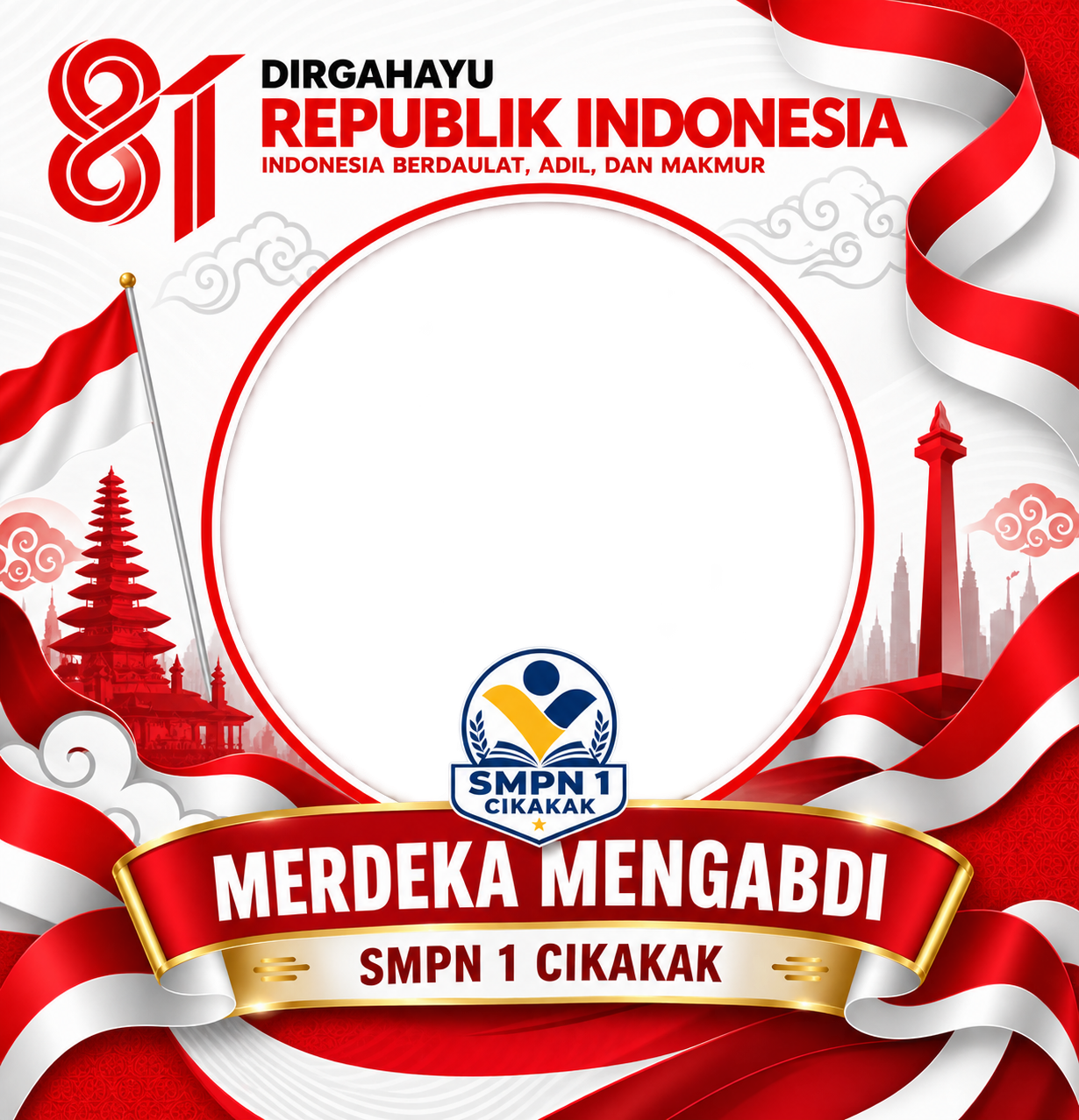 hut ri ke 81 smpn 1 cikakak - b1