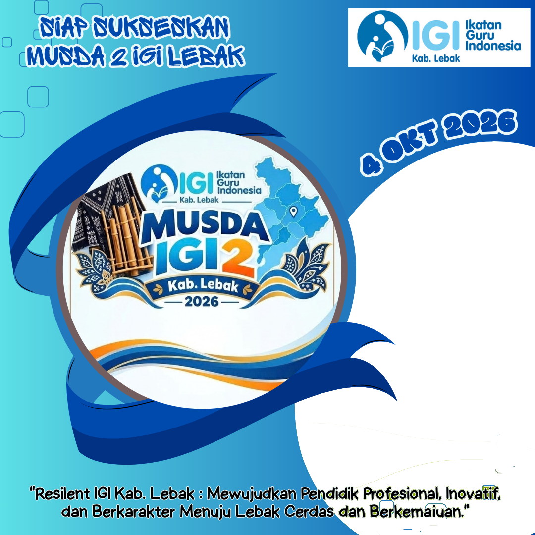 MUSDA 2 IGI KAB. LEBAK - MUSDA 2 IGI LEBAK