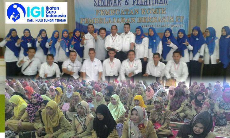 IGI HST Laksanakan Seminar dan Pelatihan Pembuatan Komik Pembelajaran Berbasis IT