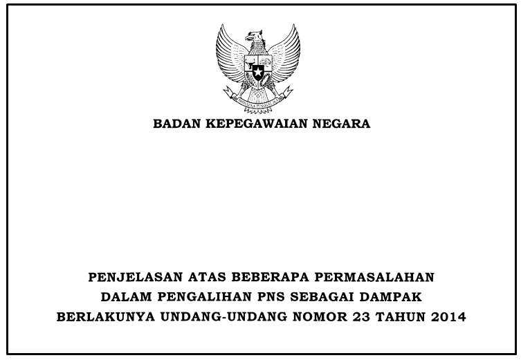 Download Surat Kepala BKN 15 Juli 2016