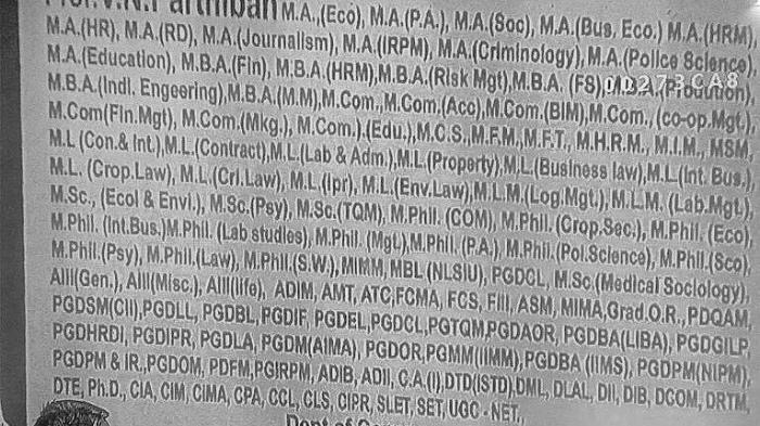 Dosen Ini Punya 145 Gelar Akademik...Berniat Mengalahkannya??