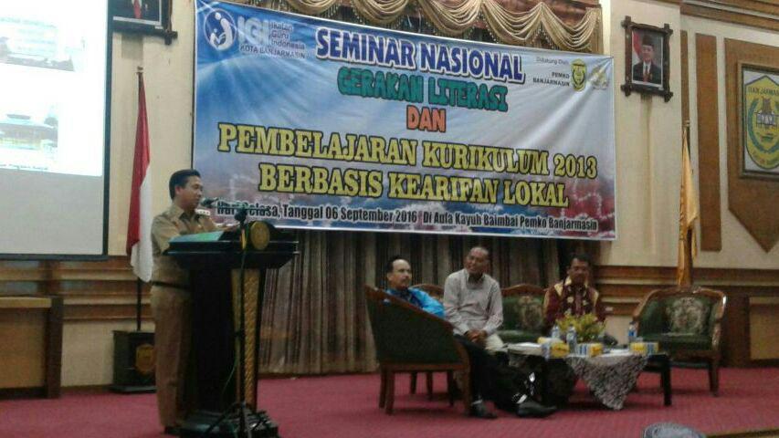Walikota Dukung Gerakan Literasi di Banjarmasin