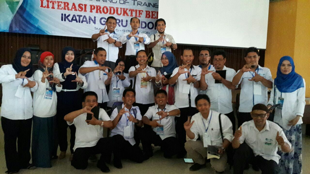 TOT LITERASI PRODUKTIF MAMPU BANGKITKAN SESEORANG UNTUK BERKARYA