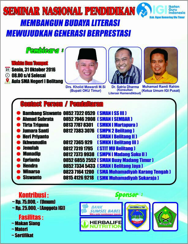 MEMBUDAYAKAN LITERASI MEWUJUDKAN GENERASI BERPRESTASI