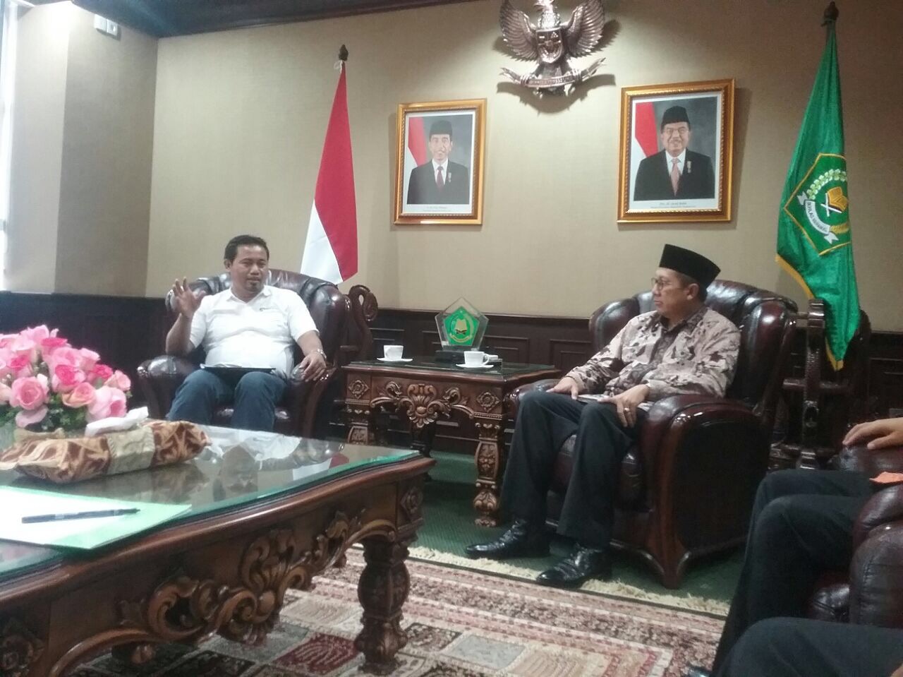 SEKJEN MENGAMBIL ALIH SAGUSATAB DARI KETUM IGI
