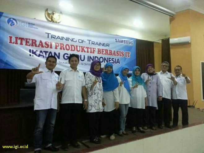 IGI TERUS BERINOVASI GELAR TOT LITERASI PRODUKTIF