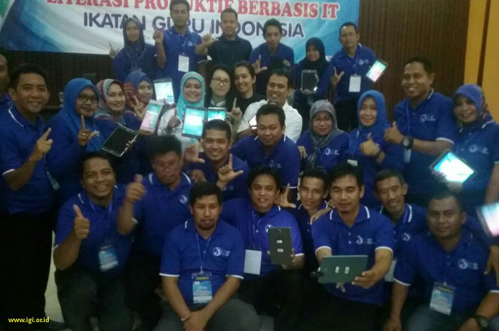 IGI SUKSES ADAKAN TOT LITERASI PRODUKTIF BERBASIS IT