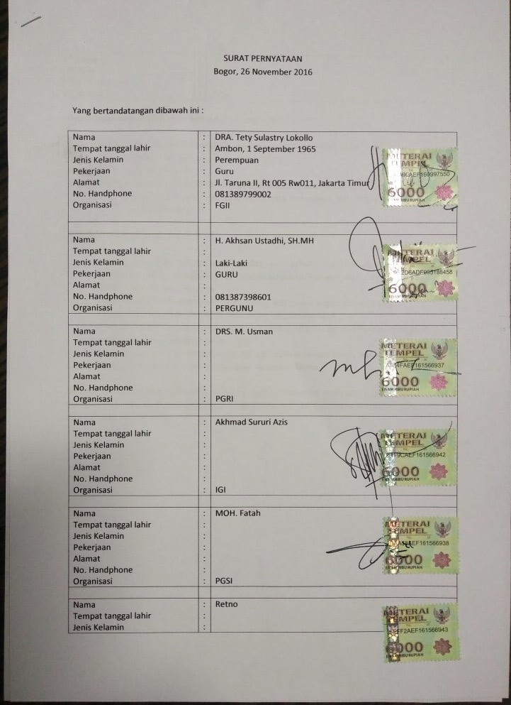 PGRI MENGGUNTING DALAM LIPATAN