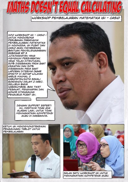 Berita Komik : MEMBEBASKAN INDONESIA DARI PERINGKAT MEMALUKAN, IGI AKAN MENGGERAKKAN REVOLUSI MATEMATIKA DAN SAINS INDONESIA