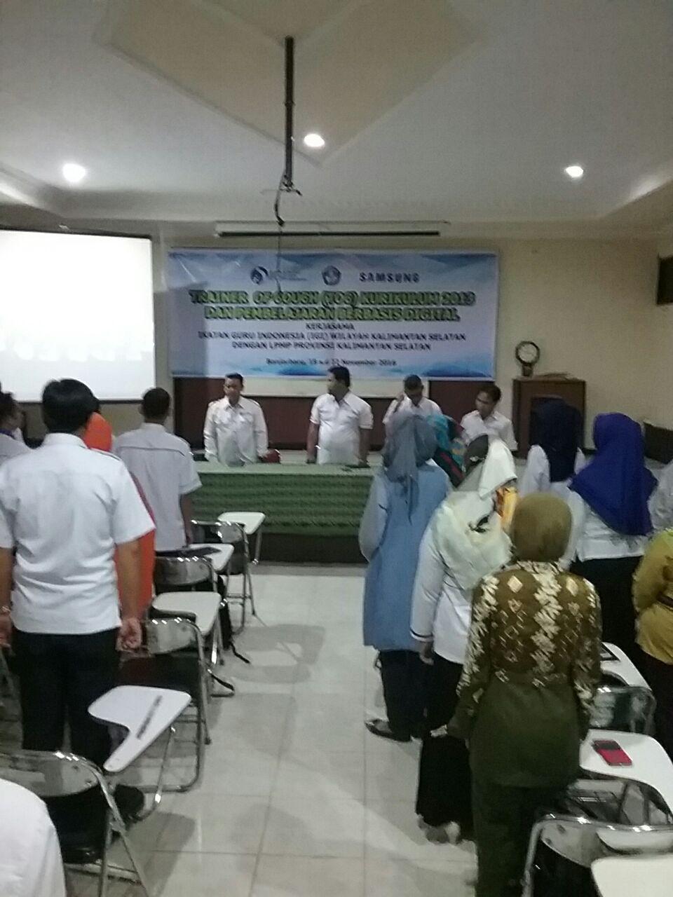 Alumni TOT Literasi Produktif dari Kalsel "Menggandakan Diri" pada TOC di Kalsel