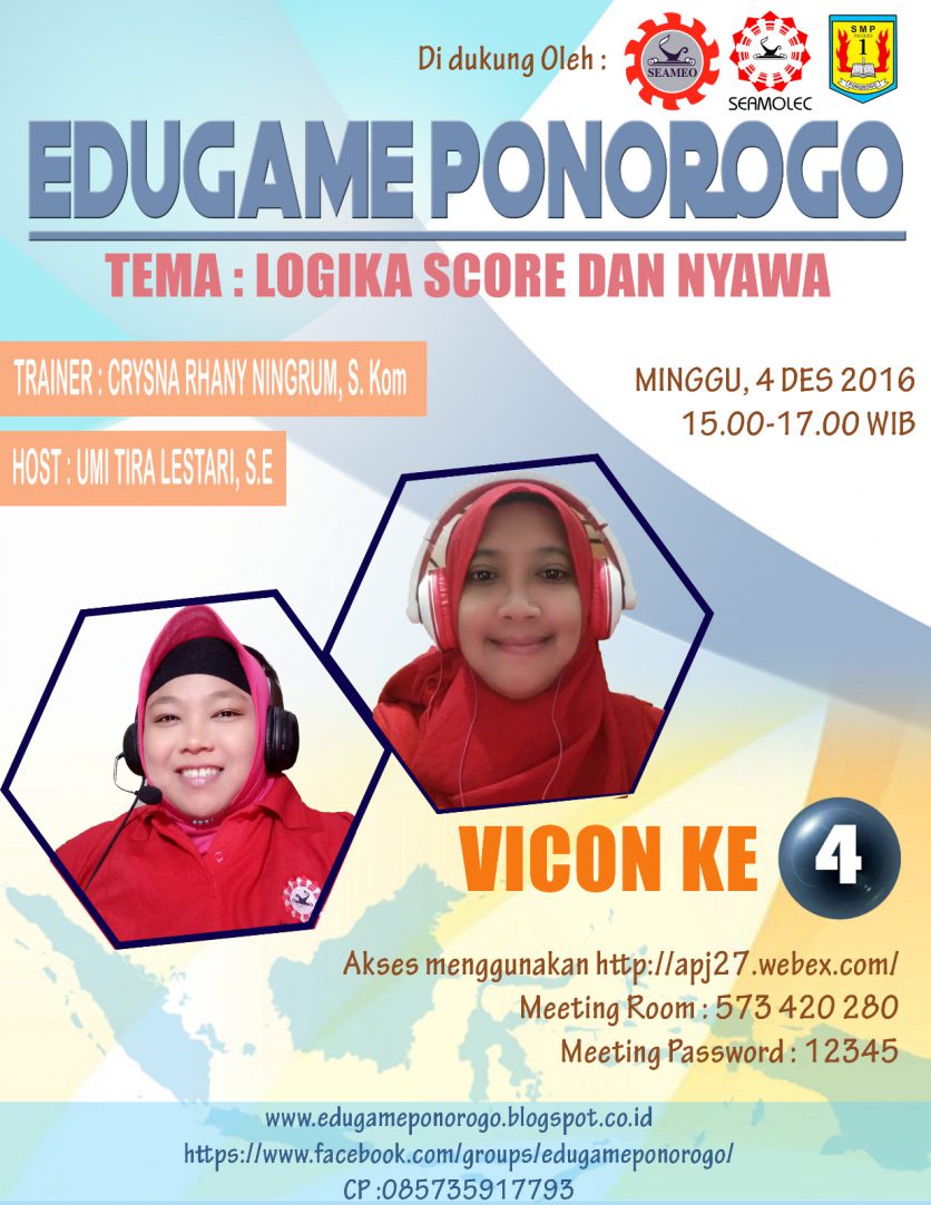 Vicon 4: Edugame Ponorogo "Logika Score dan Nyawa"