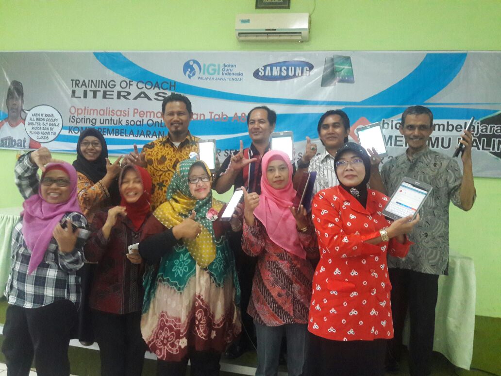 IGI JATENG GANDAKAN PARA GURU HEBAT DALAM AKSI â€œTRAINING OF COACHâ€