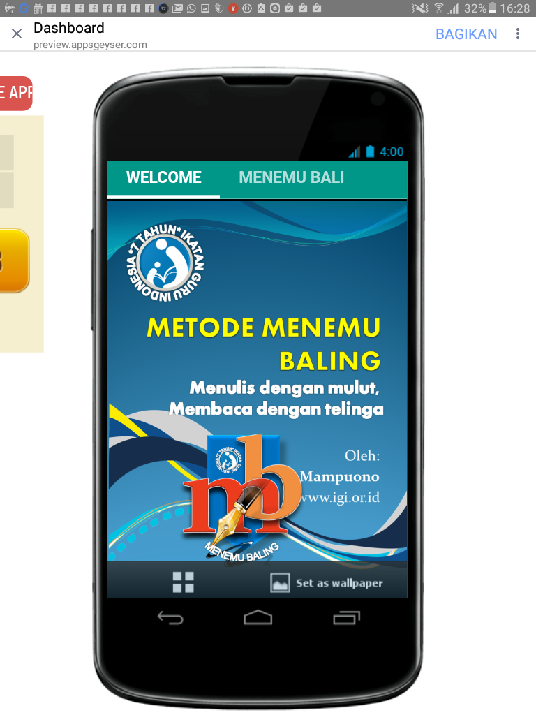 MENEMU BALING SEBAGAI SOLUSI BERLATIH MENULIS