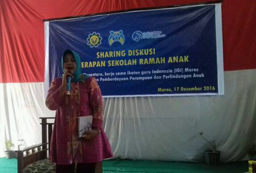 SHARING DISKUSI PENERAPAN SEKOLAH RAMAH ANAK