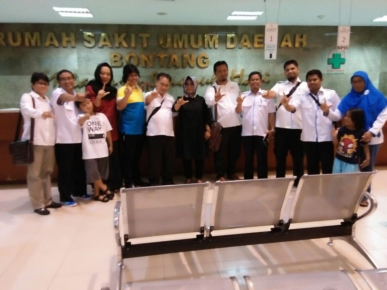 Berkunjung ke RSU Bersama Walikota Bontang