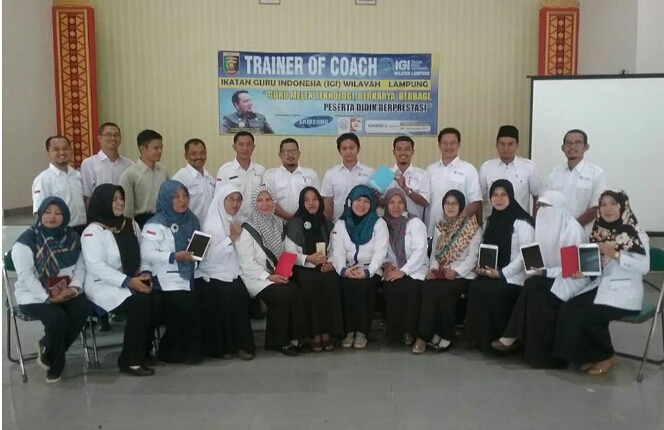 Training of Coach Ikatan Guru Indonesia (TOC IGI) di GSG MAN 1 Bandar Lampung