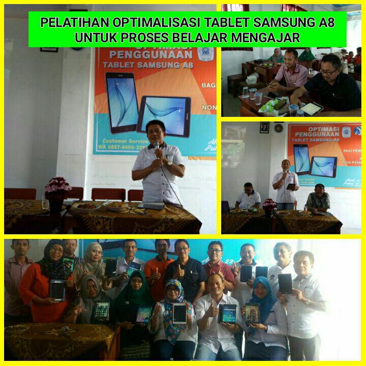 Optimalisasi Tablet Samsung A8 Untuk Pembelajaran