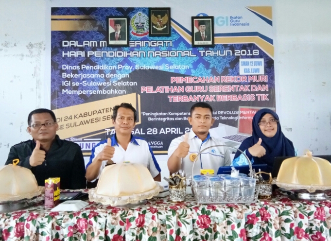PENGALAMAN BERBAGI DI LUWU DALAM RANGKA PEMECAHAN REKOR MURI