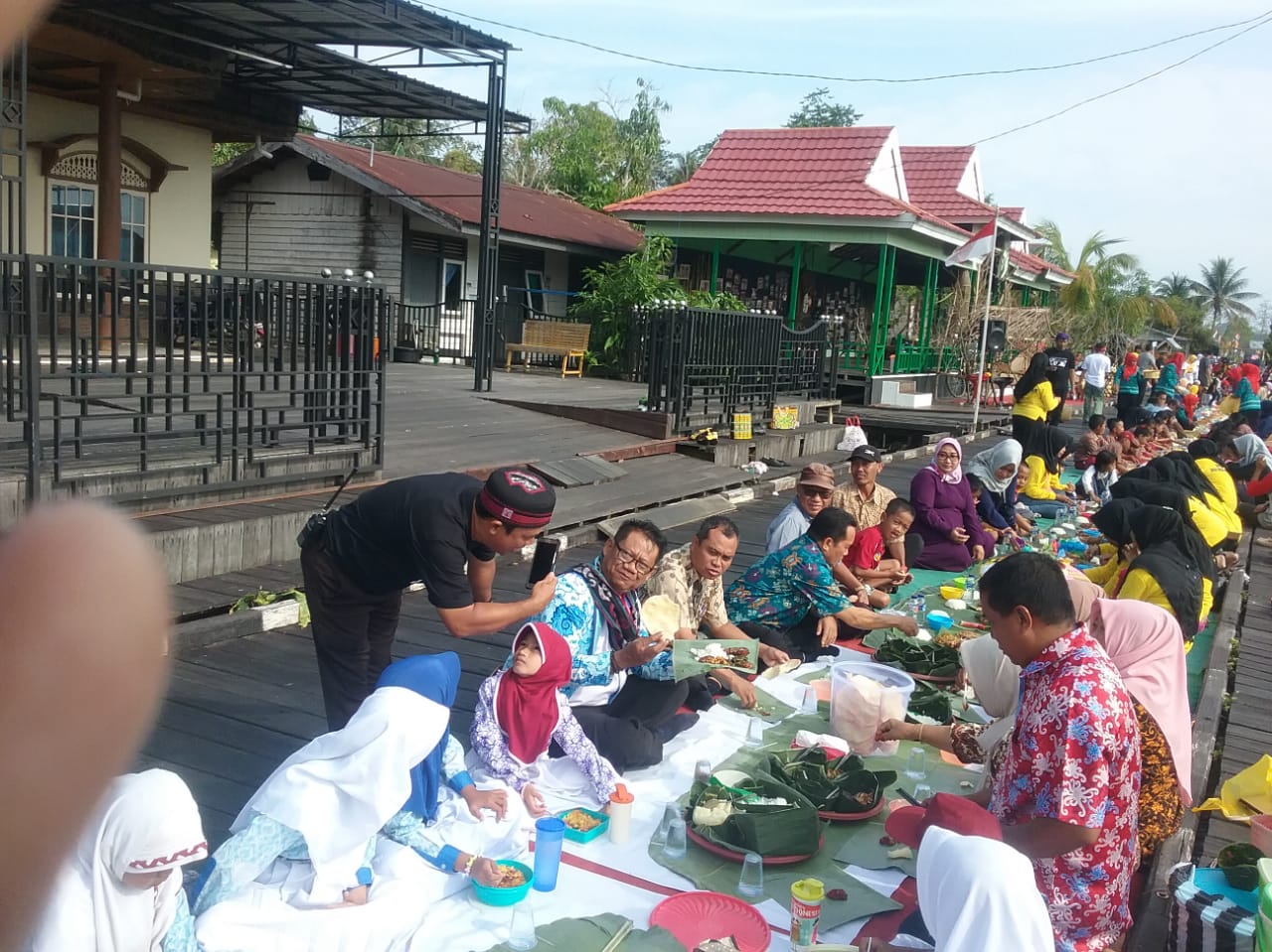 Menemu Baling IGI di Festival Kampong Telihan Kutai Kartanegara Kaltim.