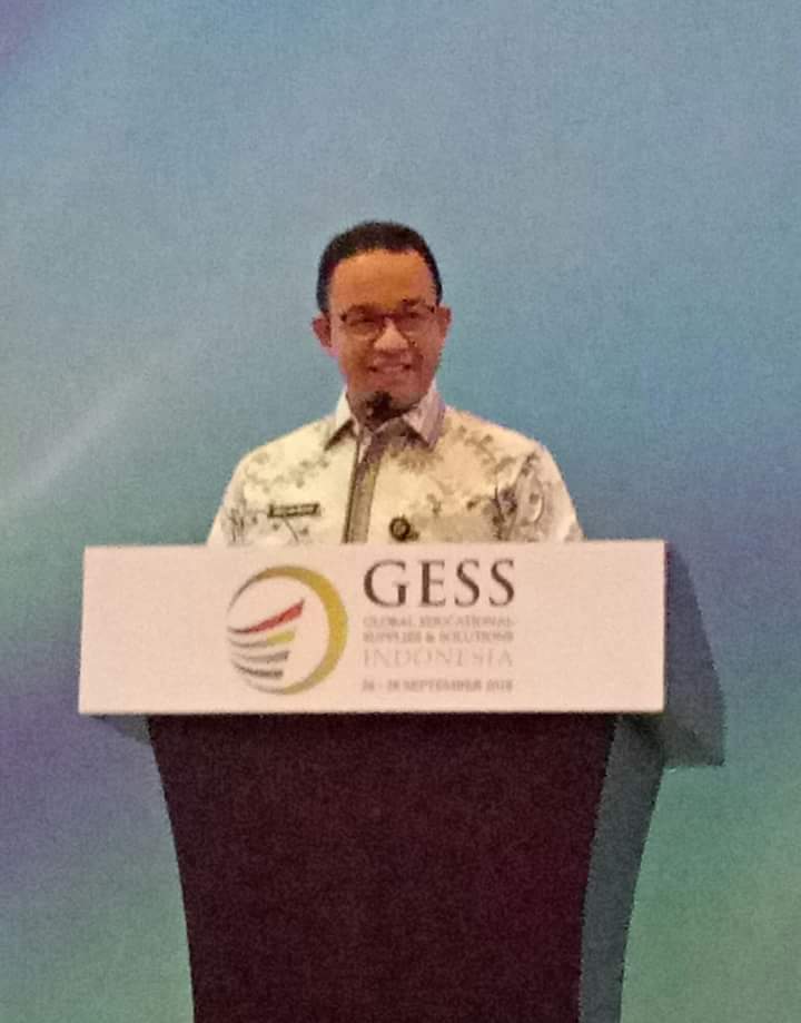 SAMBUTAN GUBERNUR DKI ANIS BASWEDAN DALAM RAKORNAS IGI 2018 DI JAKARTA CONVENTION CENTER