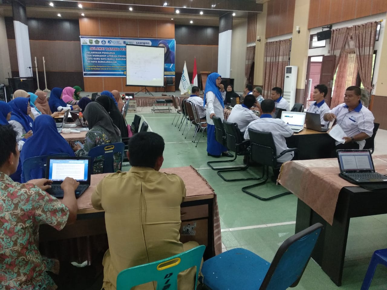 IGI Subulussalam Gelar Pelantikan Pengurus IGI dan Pelatihan Produktif Sagusaku