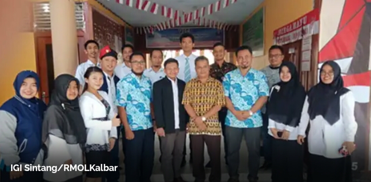 IGI Sintang Gelar Pelantikan Dan Pelatihan Menulis Buku
