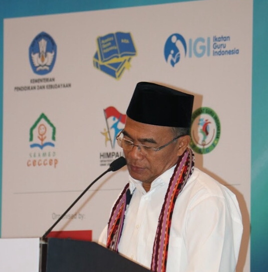Sambutan Mendikbud Mudhajir pada Rakornas IGI dan GESS 2018