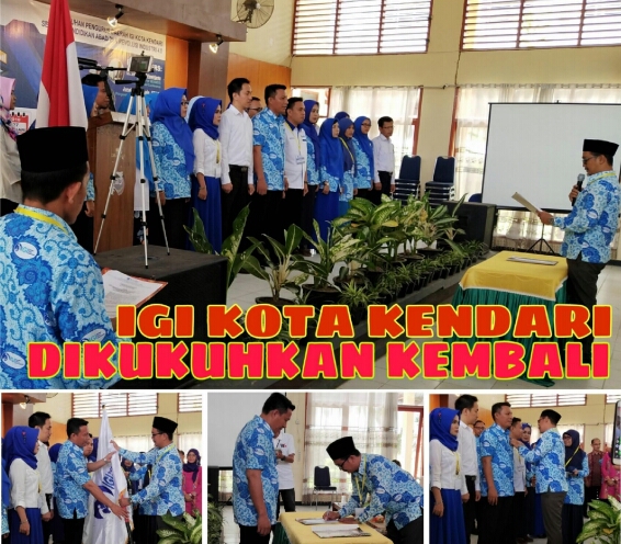 IGI Kota Kendari Dikukuhkan Kembali