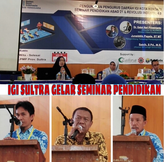 IGI Sultra Gelar Seminar Pendidikan