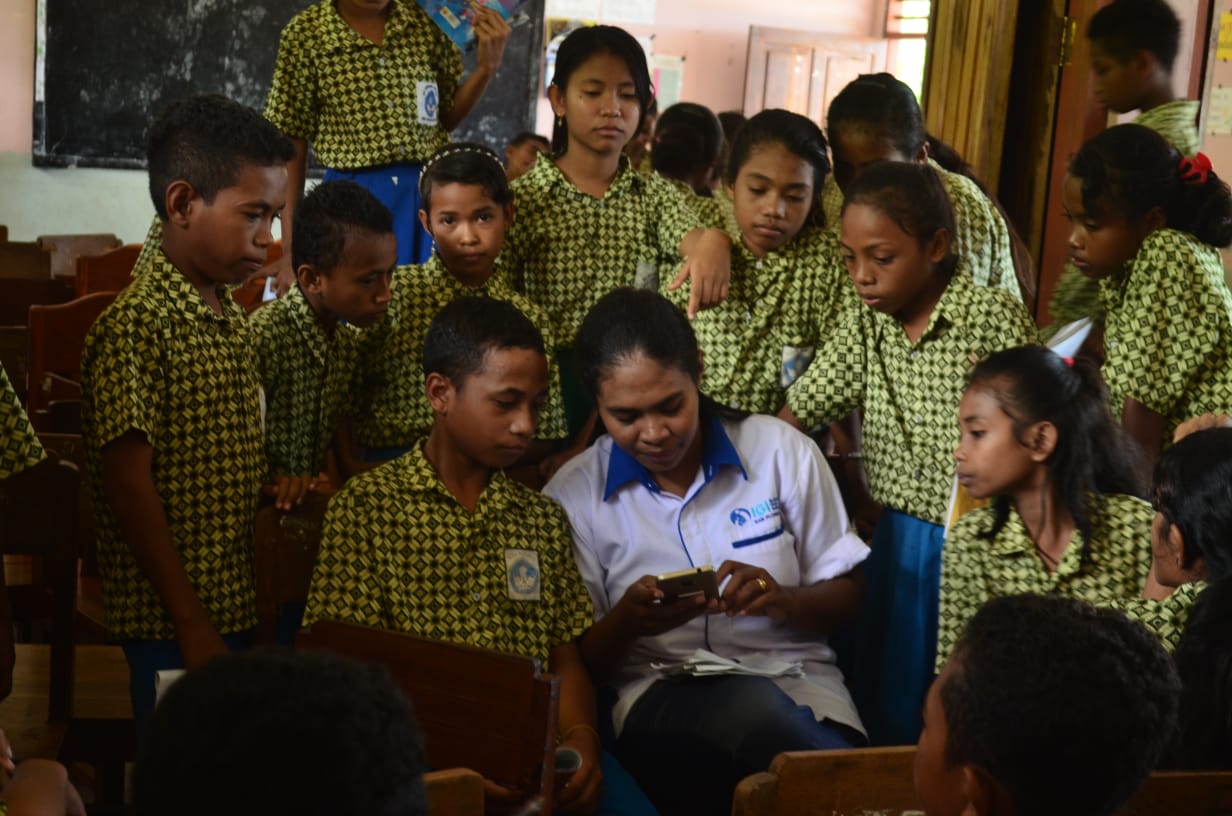 IGI Flotim Bertandang Ke Sejumlah Sekolah Di Solor Selatan â€œMenyuarakan Gerakan Literasi Sekolahâ€