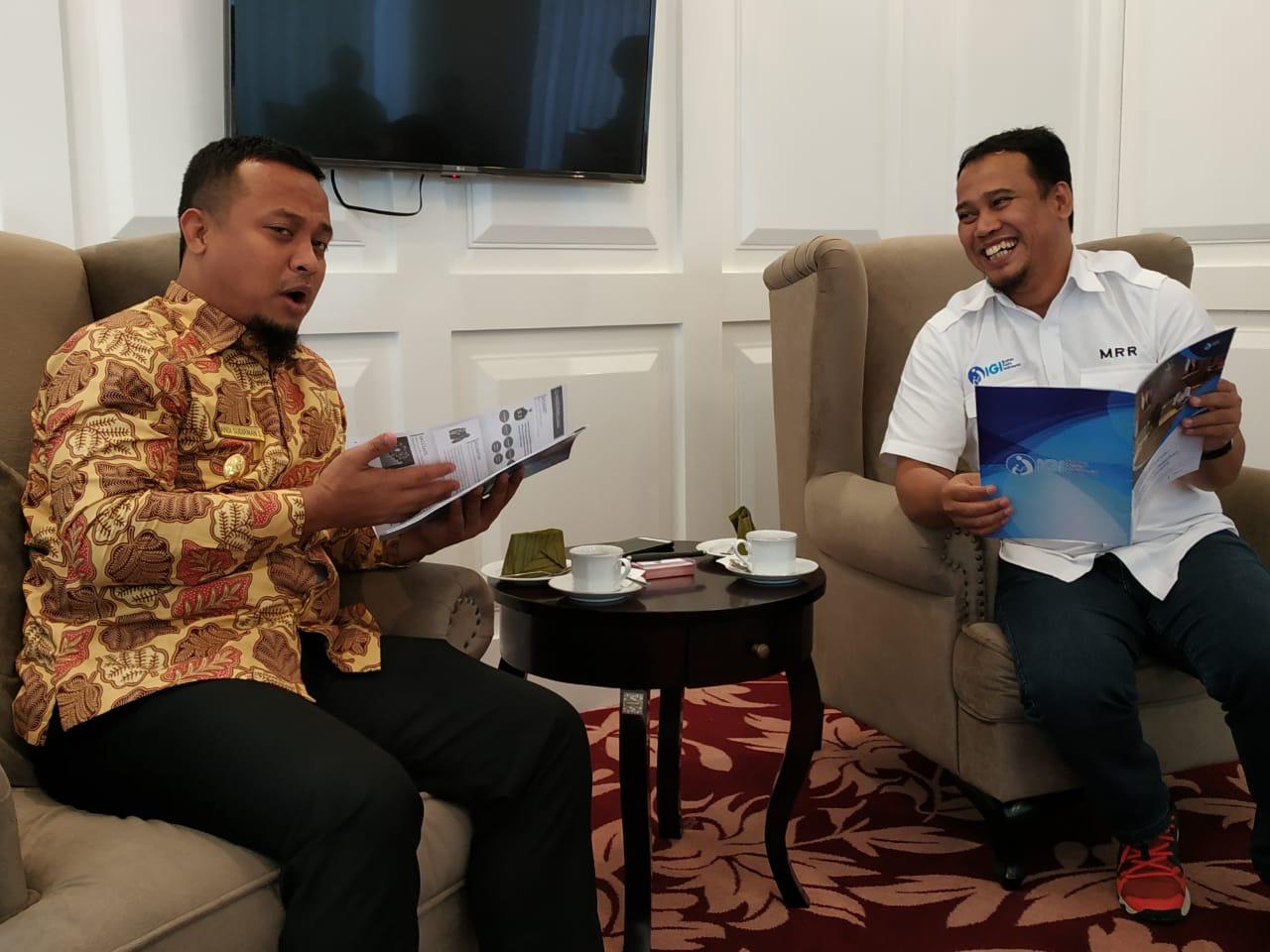 WAGUB SULSEL DAN IGI MEMBAHAS PENDIDIKAN DI SULSEL