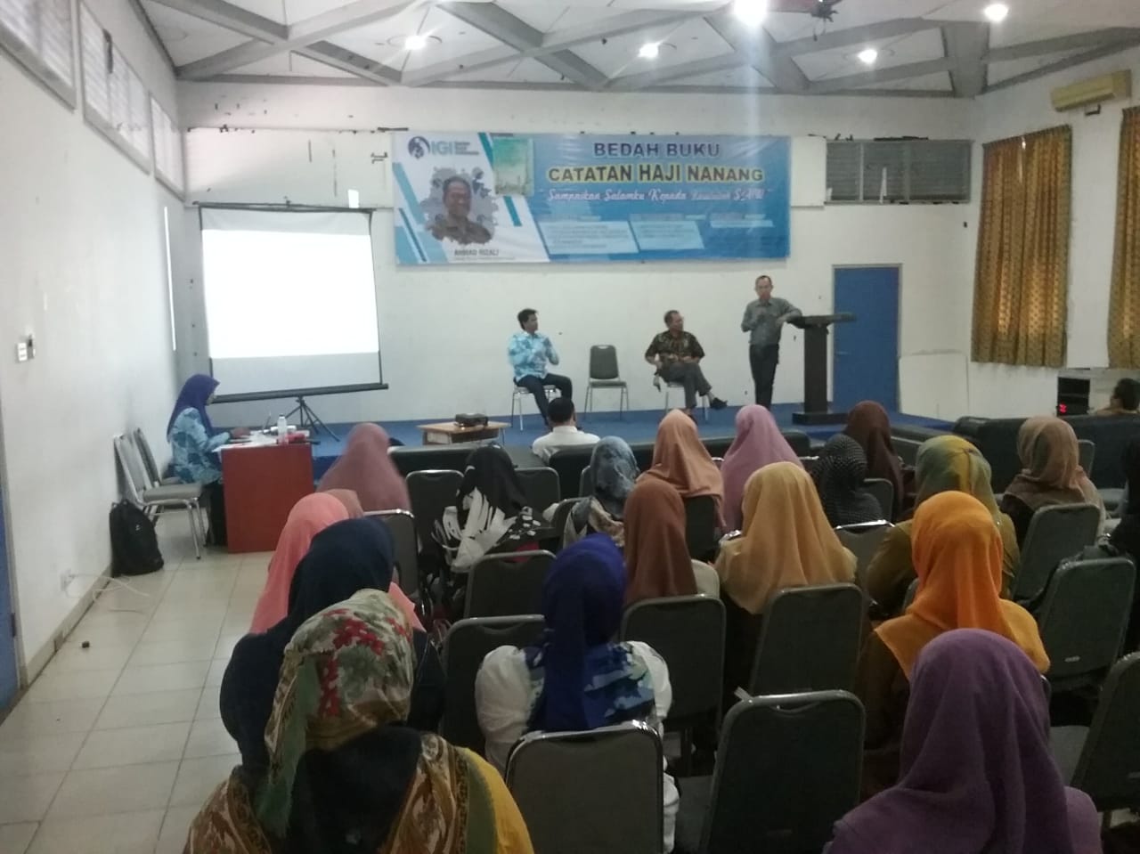 IGI Aceh Bedah Buku Catatan Haji Nanang