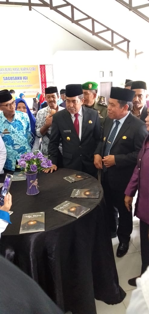 Hardiknas 2019, IGI Sidrap Sulsel Launching Buku Sagusaku dan Pameran Buku Karya Guru IGI