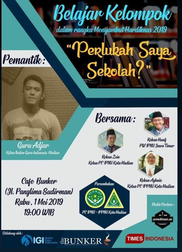 IGI Madiun Isi Diskusi Pendidikan Peringati Hardiknas 2019