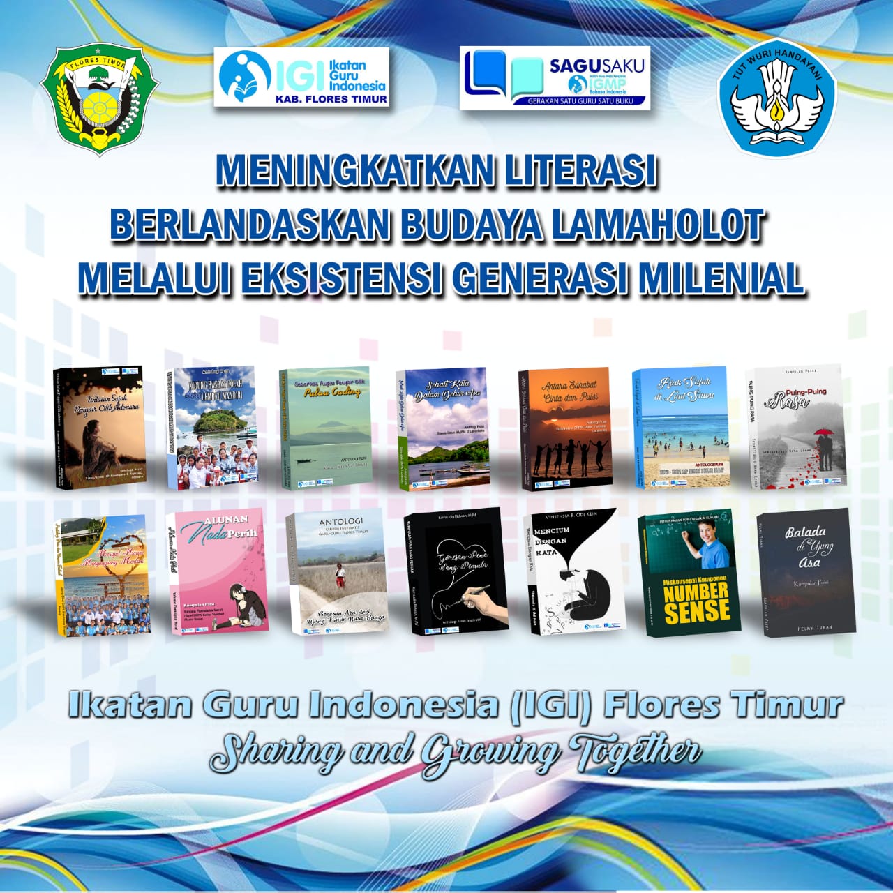 Harkitnas 2019, IGI Flores Timur Akan Launching Buku-Buku Karya Guru dan Talk Show