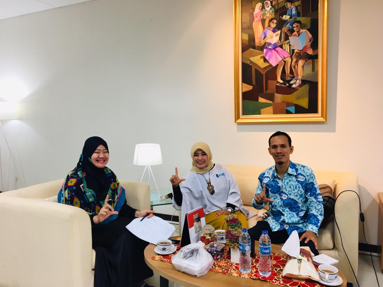 Gayung Bersambut, Sagusaku IGI akan Berkolaborasi Dengan Perpusnas RI