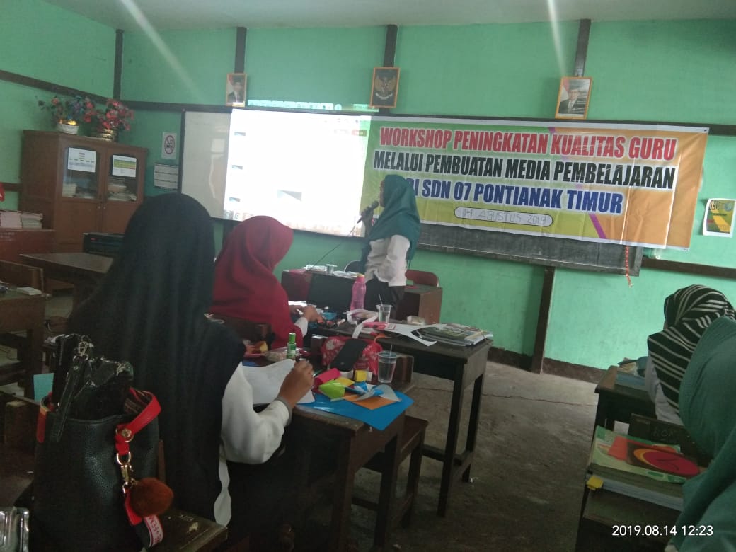 Siswa Libur Karena Kabut Asap, Gurunya Buat Workhsop Sagusamed Bersama IGI