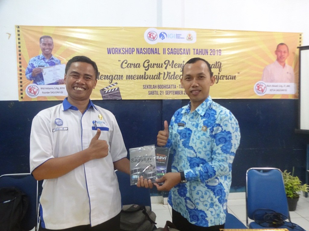 Duet Spesial Founder dan Ketua SAGUSAVI dalam Seminar Nasional II Sagusavi 2019