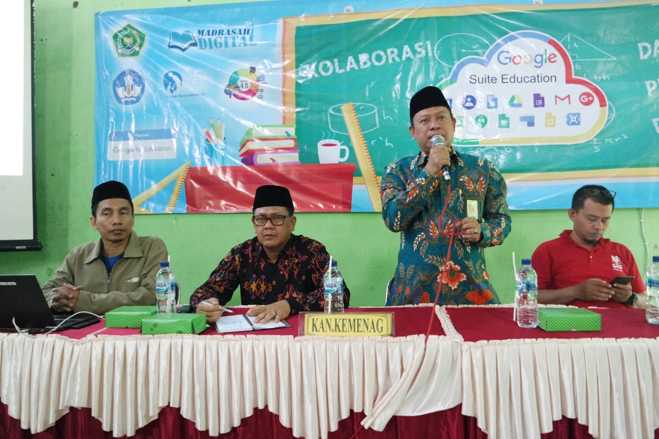 IGI Kota Kediri Bersama Google Suite Education Bantu Wujudkan MTsN 7 Kediri Menuju Madrasah Digital