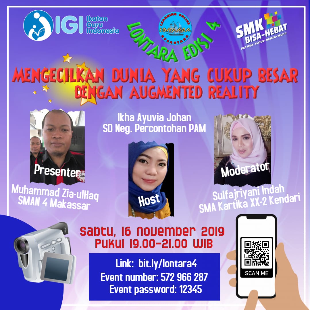 LONTARA Edisi 4: "Mengecilkan Dunia yang Cukup Besar dengan Augmented Reality"