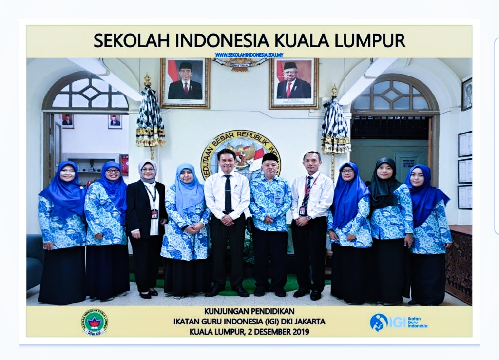 Kunjungan Ikatan Guru Indonesia (IGI) wilayah DKI Jakarta ke SIKL
