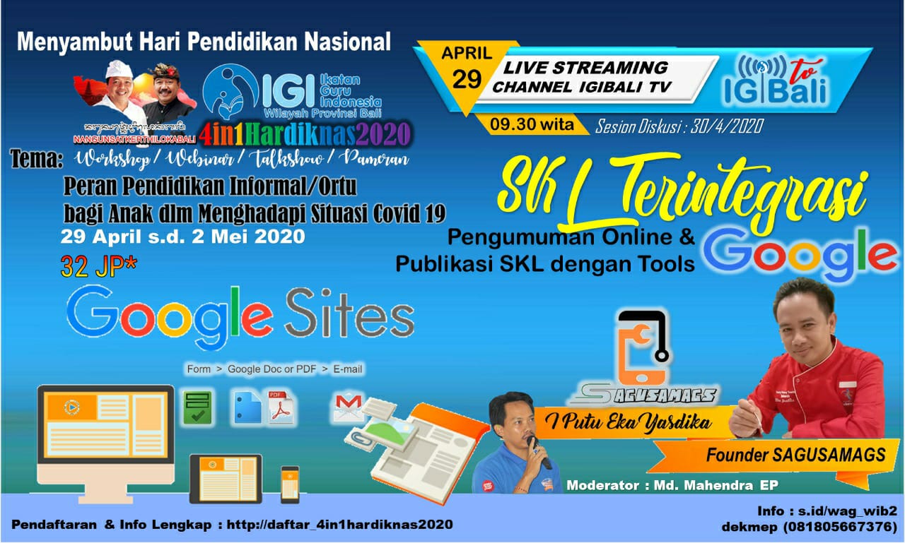 IGI Bali Gelar Webinar SKL Terintegrasi