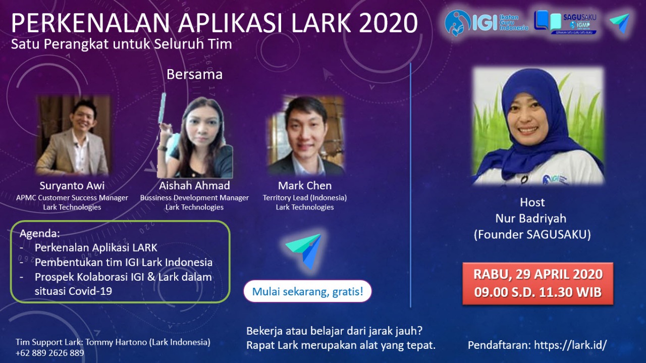 Pengenalan Aplikasi Lark 2020