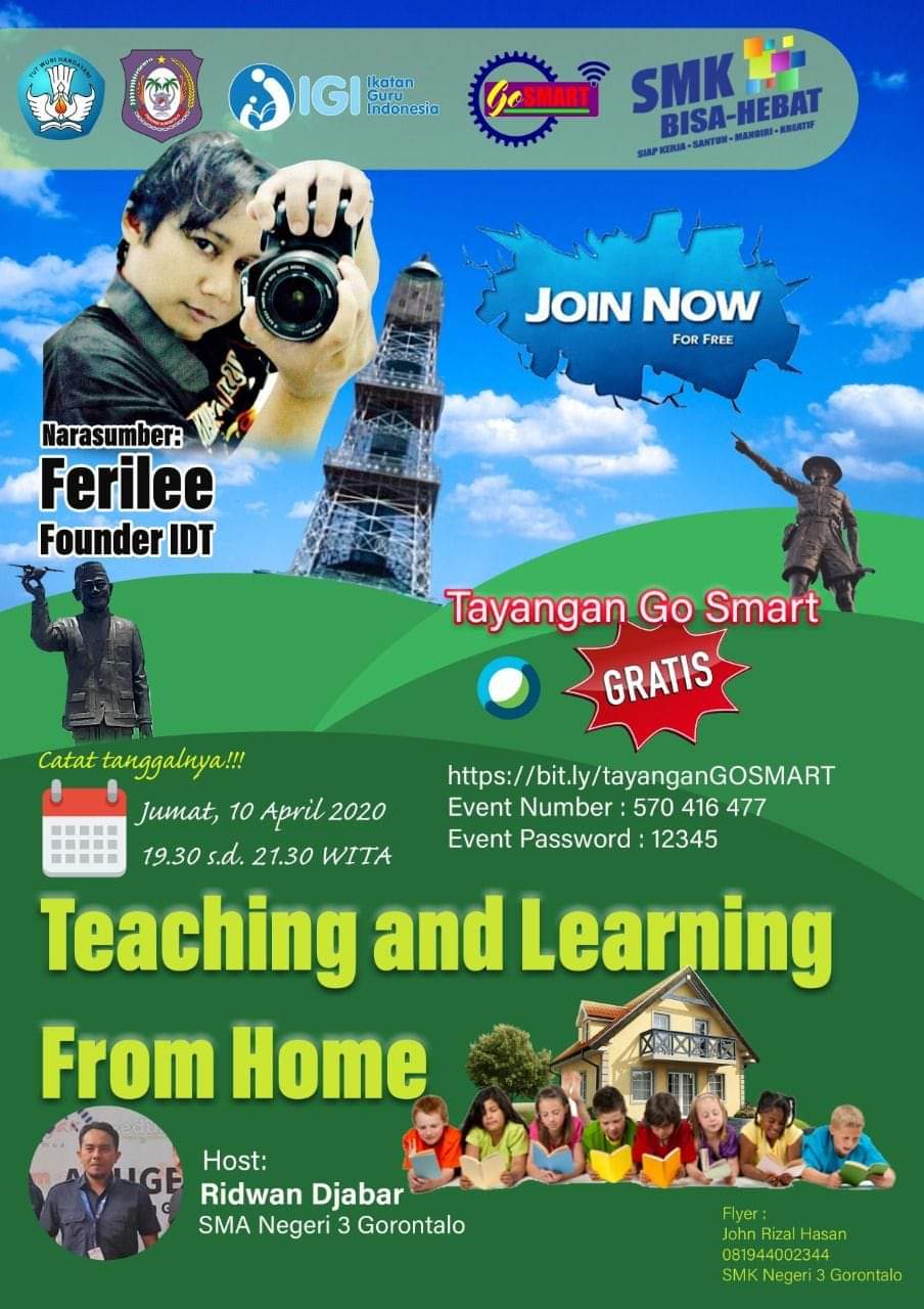 MOODLE Untuk Menjaga Mood, "Teaching And Learning Form Home"