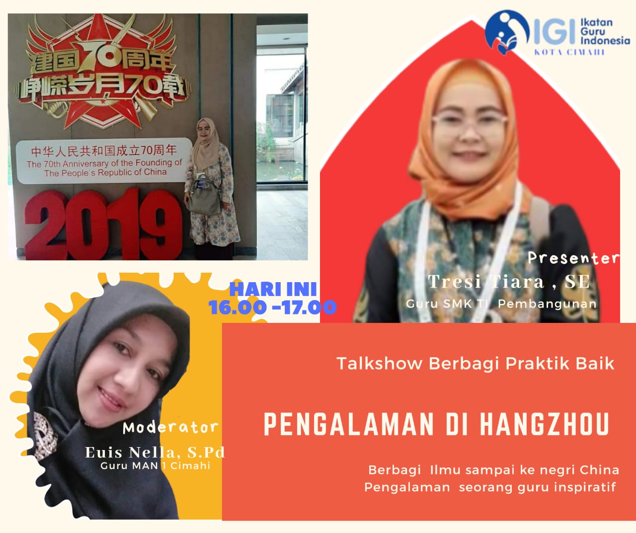 Talkshow Berbagi Gembira Bersama IGI Cimahi